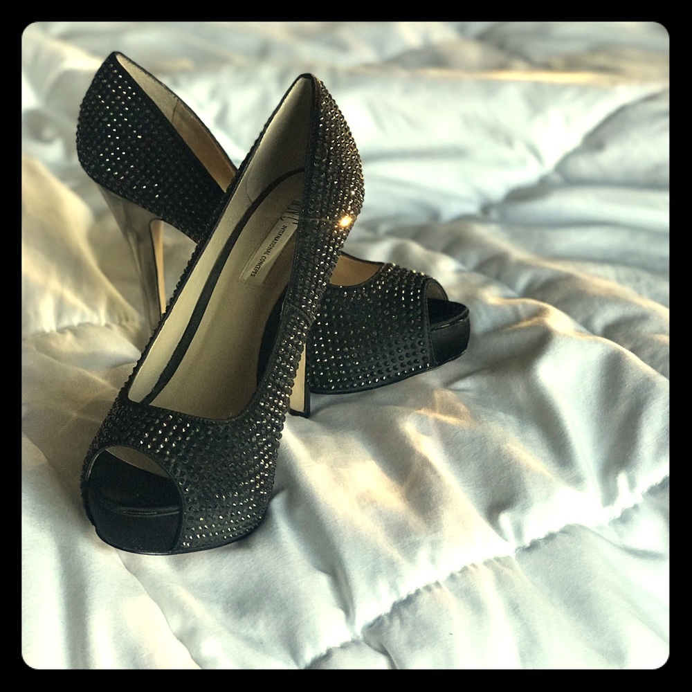 I-N-C Women’s Black Heels 7 1/2